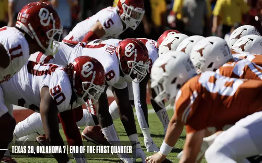 First Quarter Score Update Texas