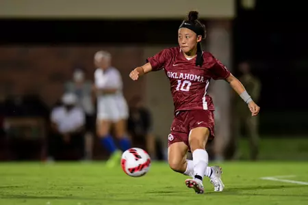 08/09/2021 Oklahoma v Air Force Soccer. Photo by Joshua R. Gateley