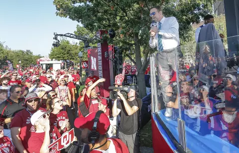 09/18/2021 Oklahoma vs Nebraska football. Photo Ty Russell
