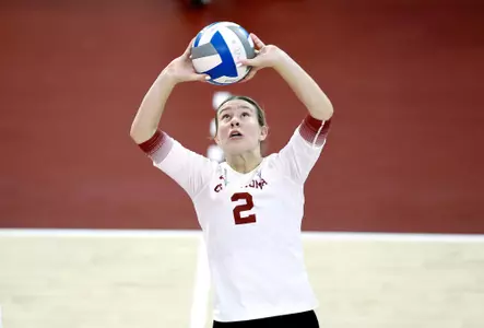 10/19/2022 Oklahoma vs Kansas State volleyball. Photo Ty Russell