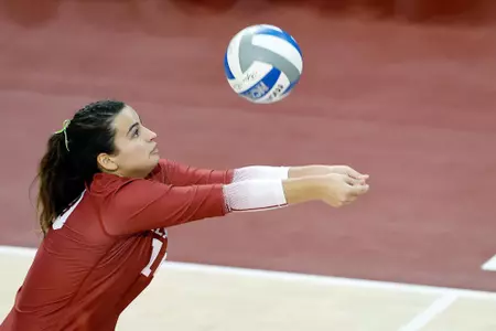 10/19/2022 Oklahoma vs Kansas State volleyball. Photo Ty Russell