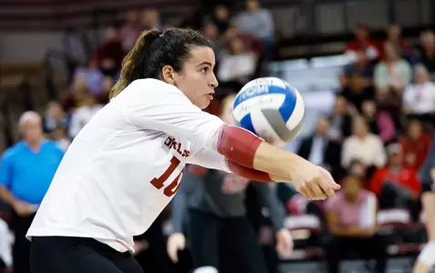 10/26/2022 Oklahoma vs Baylor volleyball. Photo Ty Russell