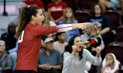 11/09/2022 Oklahoma vs Texas Tech volleyball. Photo Ty Russell