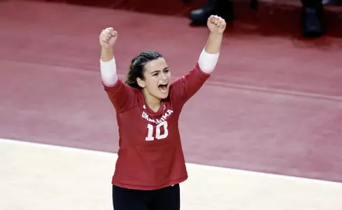 11/09/2022 Oklahoma vs Texas Tech volleyball. Photo Ty Russell