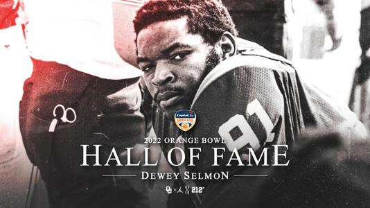 Dewey Selmon Orange Bowl Hall of Fame graphic