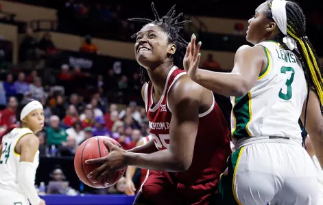 03/12/2022 Oklahoma vs Baylor Big 12 Women’s Basketball Championships. Photo by Ty Russell