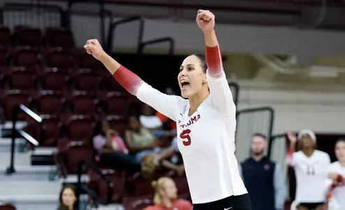 08/13/2022 Oklahoma volleyball scrimmage. Photo Ty Russell