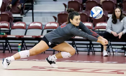 08/13/2022 Oklahoma volleyball scrimmage. Photo Ty Russell