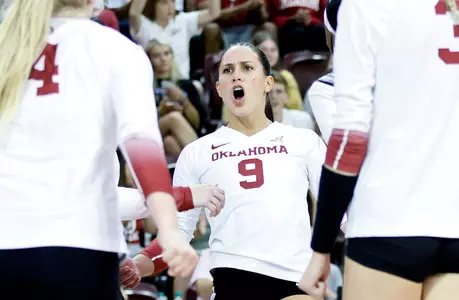 8/26/2022 Oklahoma vs Gonzaga volleyball. Photo Ty Russell