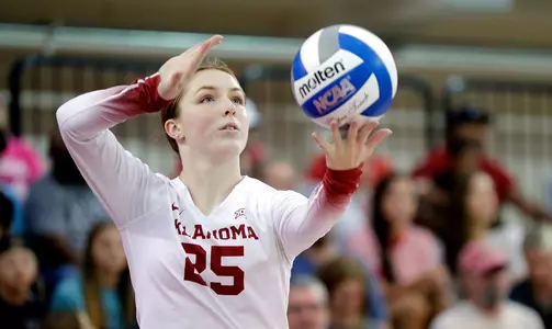 8/26/2022 Oklahoma vs Gonzaga volleyball. Photo Ty Russell