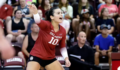 8/26/2022 Oklahoma vs Gonzaga volleyball. Photo Ty Russell