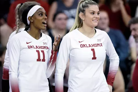 8/26/2022 Oklahoma vs Gonzaga volleyball. Photo Ty Russell