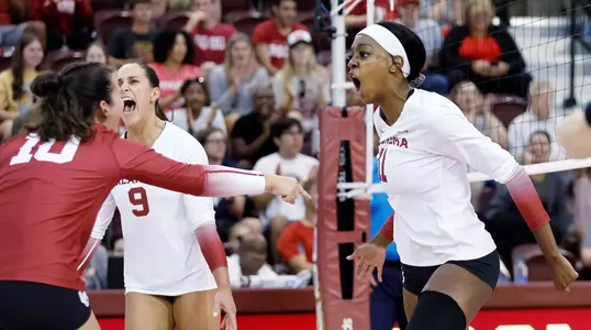 8/26/2022 Oklahoma vs Ganzaga volleyball. Photo Ty Russell