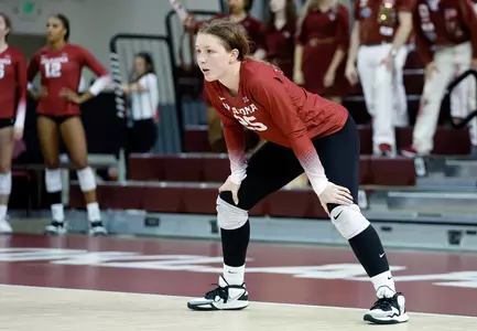 8/27/2022 Oklahoma vs Iowa volleyball. Photo Ty Russell