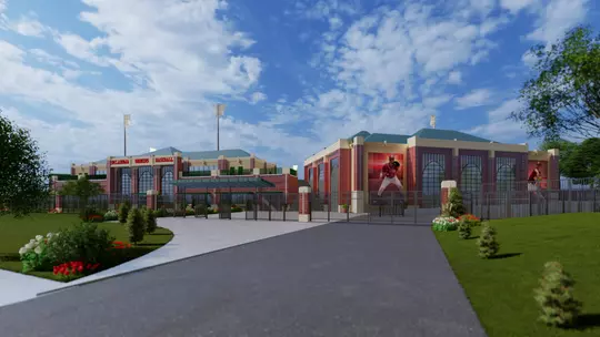 L. Dale Mitchell Park Enhancements Rendering