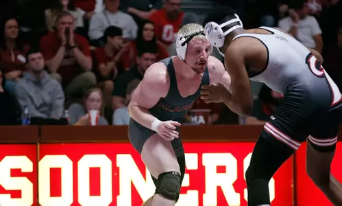 Keegan Moore Wrestles Rider's Isaac Dean