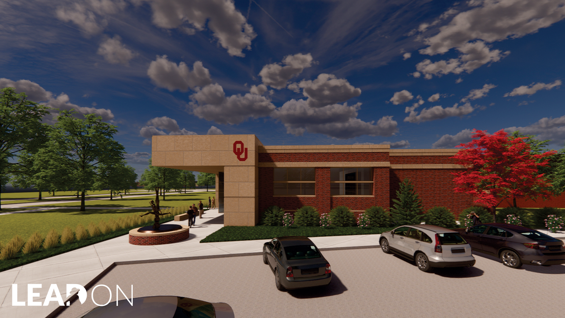 Oklahoma gymnastics training center expansion and renovation renderings.