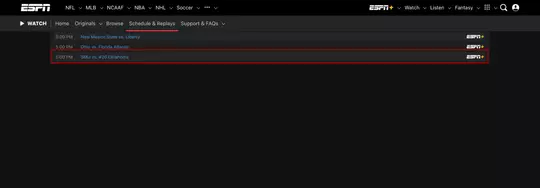 OU vs. SMU ESPN+ Upcoming Instructions