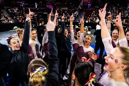 OU Women's Gymnastics - Denver Meet Celebration