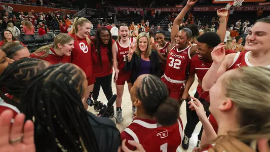OU women's basketball knocks off No. 10 Texas, 91-87, at the Moody Center in Austin, Texas, on Jan. 24, 2024.