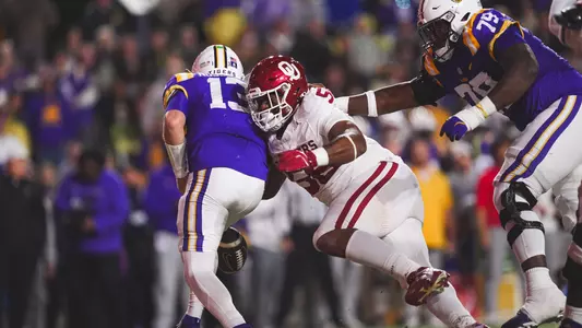 Gracen Halton sack-fumble at LSU