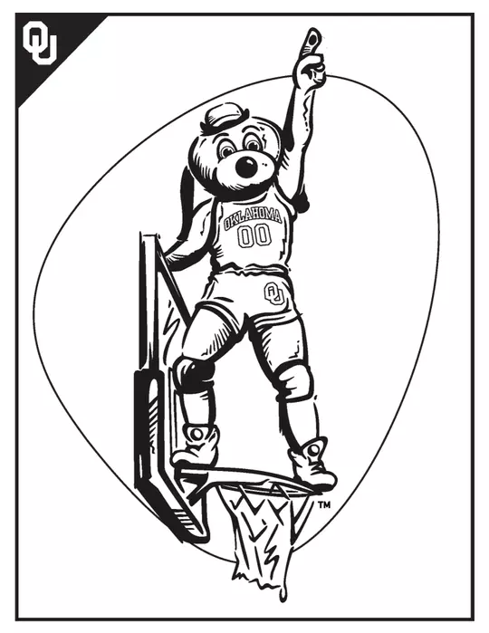 Top Daug Coloring Page
