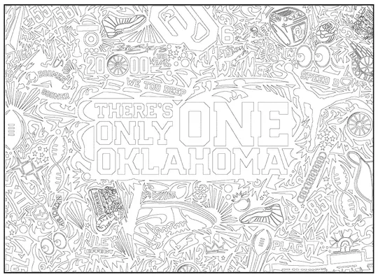Sooner Kids Club Coloring Page