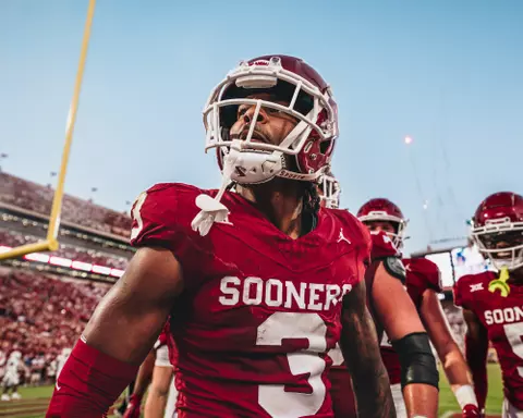 Oklahoma Sooners
Football vs SMU
Oklahoma Football
Norman, Oklahoma
Game Start Time: 5:00 PM CT
Game Date: September 9, 2023
Photo By: JBaker/OU Football