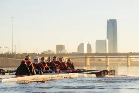 Oklahoma Rowing - Practice 2/20/24