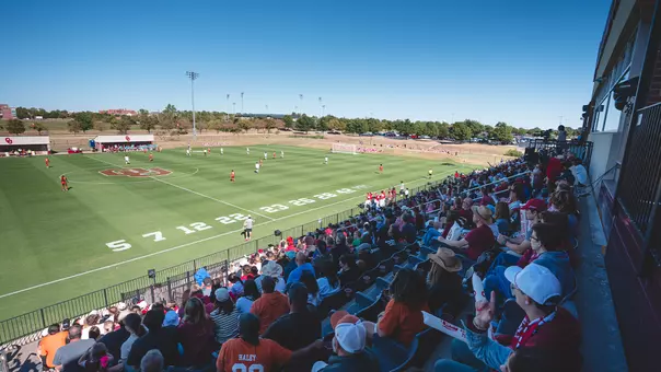 Crowd shot of John Crain Field during OU's game against Texas Oct. 19