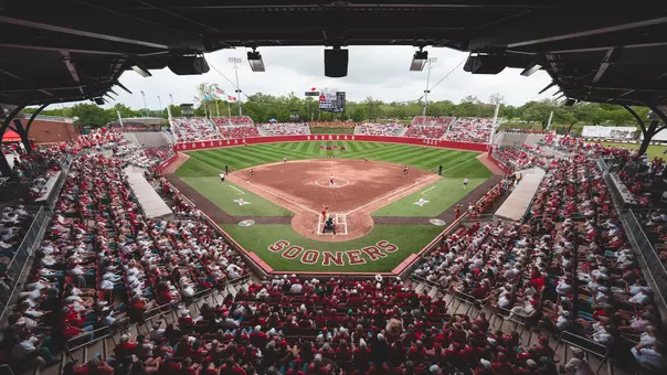 Wide shot of Love's Field from the press box