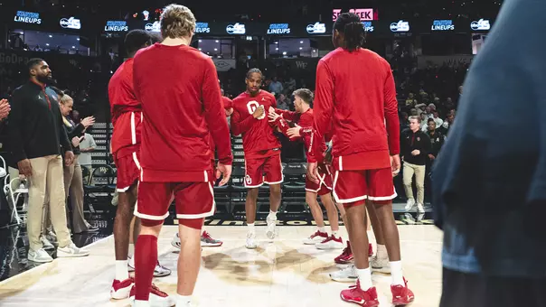 Derrion Reid pre-game at Wake Forest