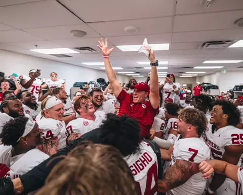 Oklahoma Sooners
Game 5 Auburn
Oklahoma Football
Auburn, Alabama 
Game Start Time: 2:45 PM CT
Event Date: September 28, 2024
Photo By: JBaker/OU Football