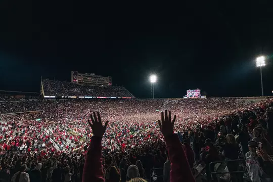Oklahoma Sooners Football vs Alabama |  Oklahoma Football | Norman, Oklahoma | Game Start Time 6:45 PM CT | Game Date: November 23, 2024 | Photo by Peter Mueller/OU