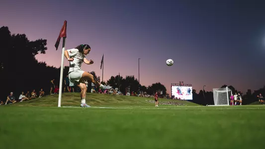 Sophie Morrin Corner Kick against East Texas A&M