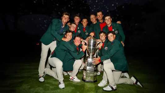 2025 Walker Cup champions, Jase Summy, lead