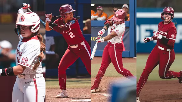 Ella Parker, Kasidi Pickering, Gabbie Garcia and Nelly McEnroe-Marinas in action.