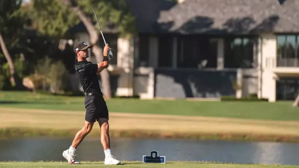 OKLAHOMA CITY, OK - October 21, 2024 - Ryder Cowan during The Jackson T. Stephens Cup at the Oklahoma City Golf and Country Club in Oklahoma City, Oklahoma. Photo By Jacob Wood/University of Oklahoma