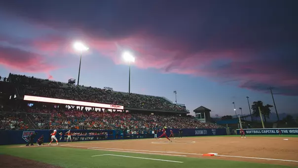 Picture of Devon Park during OU Softball's Bedlam game against Oklahoma State
