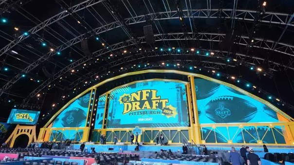 NFL: NFL Draft stage at Heinz Field in Pittsburgh, Pennsylvania, site of the 2026 NFL Draft