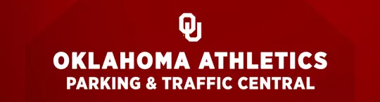 Oklahoma Athletics Game Day Parking and Traffic Central Header Banner