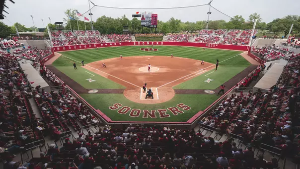 Wide shot of Love's Field during a game against Georgia in 2026