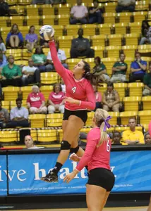 Jasmine Crowell netted a team-best 17 kills