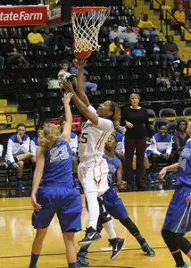 The Lady Eagles take to the road for the first time this season