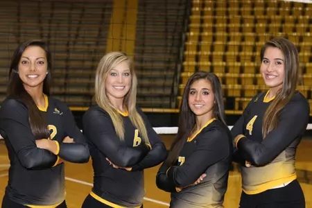 2014 Senior Class - Katie Steelman, Kristen Fleming, Alex Pfefferle, Jasmine Crowell