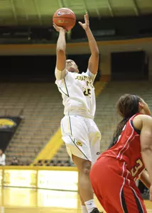 Markia Nix recorded her second double-double of the season