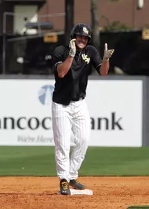 Austin Roussel hit the two-run go-ahead single in the sixth inning.