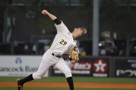 Christian Talley, who threw a complete game in his last outing, will get the start for the Eagles on Saturday.