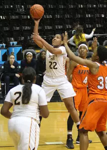 Megan Brown turned in a near perfect game while scoring a season-high 17 points