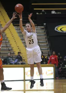 Brooke Rhodes knocked down a pair of threes in overtime